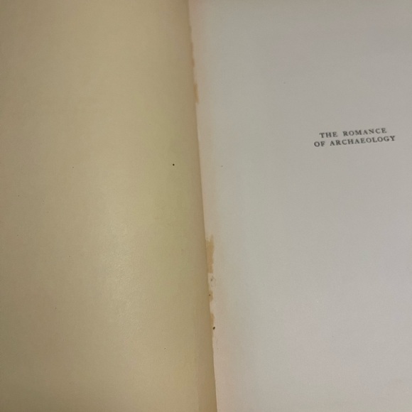 The Romance Of Archaeology 1929 Antique Book - Picture 5 of 16